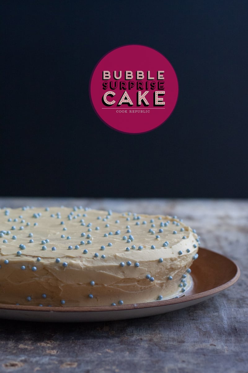 Bubble Surprise Cake - Cook Republic