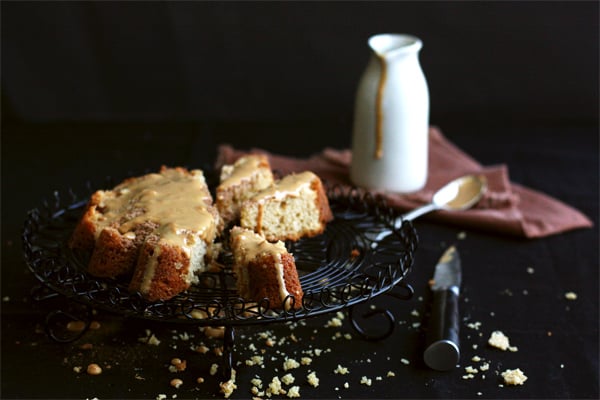 Butterscotch Cake With Caramel Cream