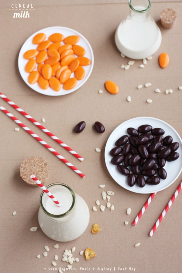 Cereal Milk And Happy Lab candy.