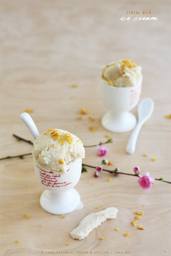 Cereal Milk Ice Cream | Cook Republic