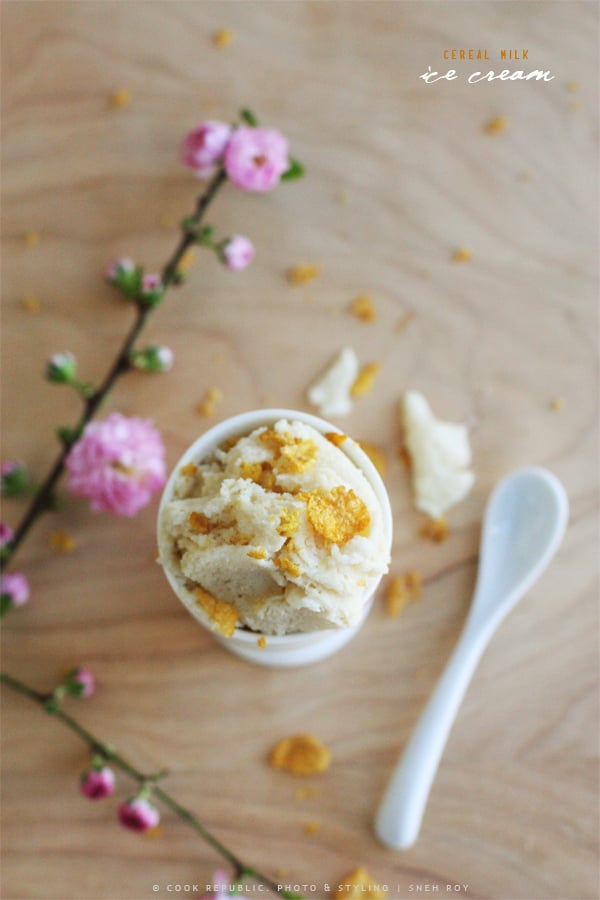 Cereal Milk Ice Cream | Cook Republic