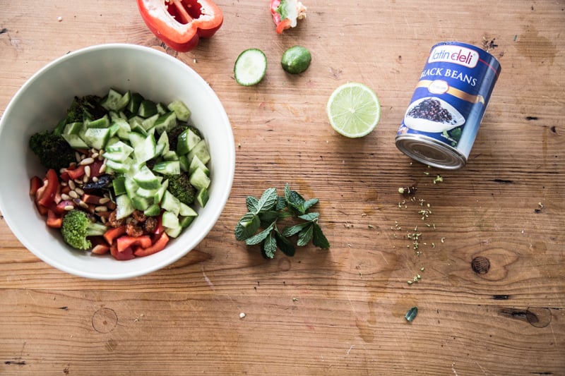 Charred Broccoli Mexican Salad - Cook Republic