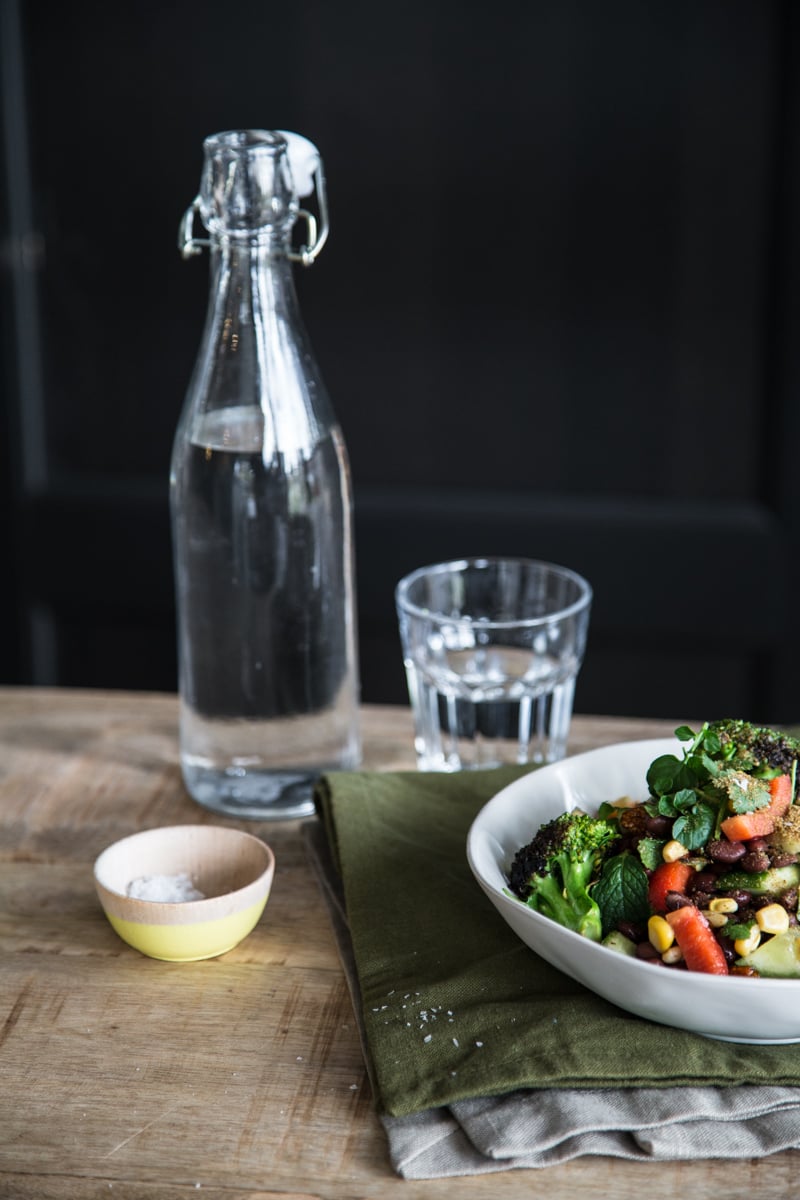 Charred Broccoli Mexican Salad - Cook Republic