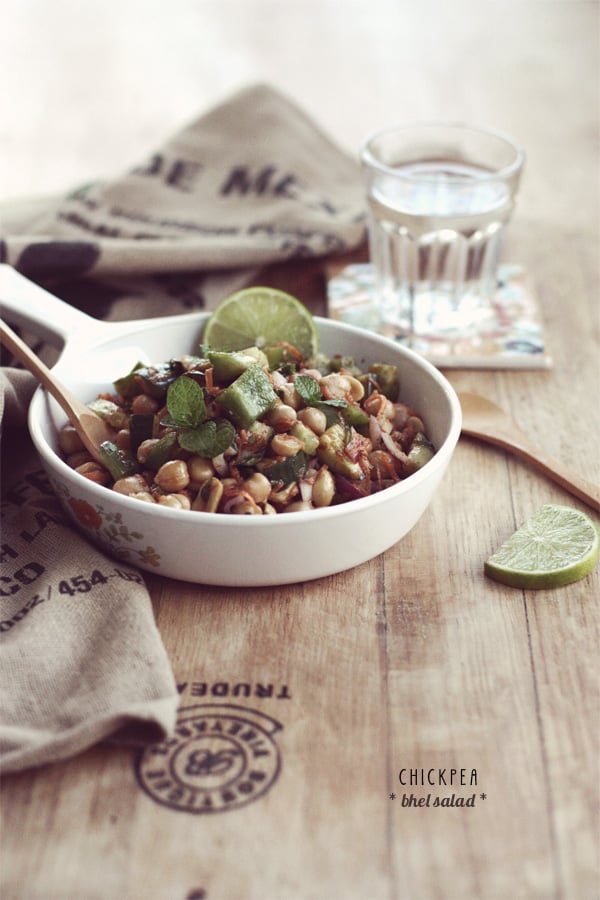 Chickpea Bhel Salad