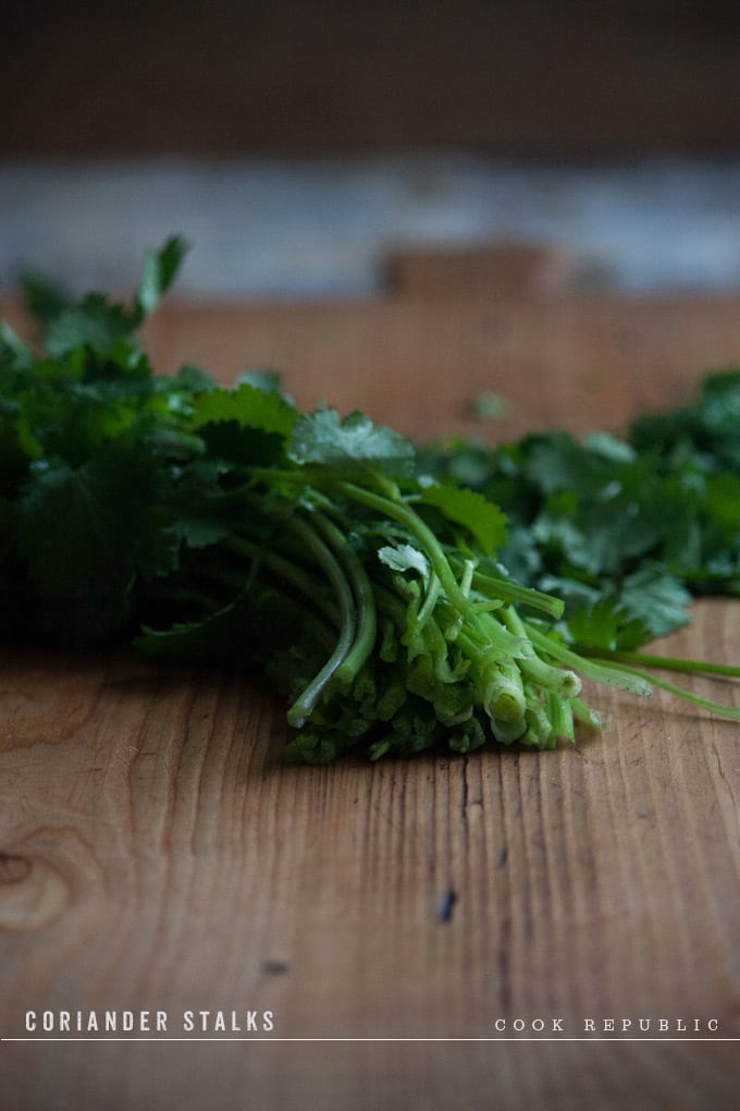 Coriander Stalks - Cook Republic