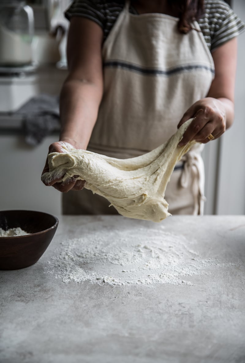 Stretching Dough - Photo, Sneh Roy