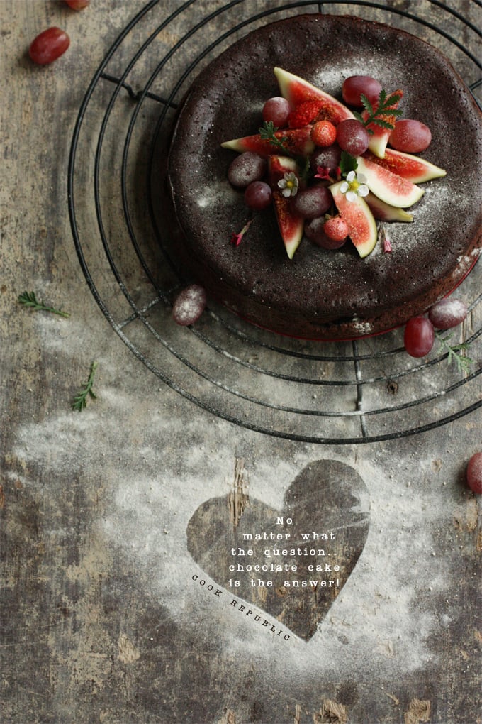 Chocolate Fudge Cake - Cook Republic