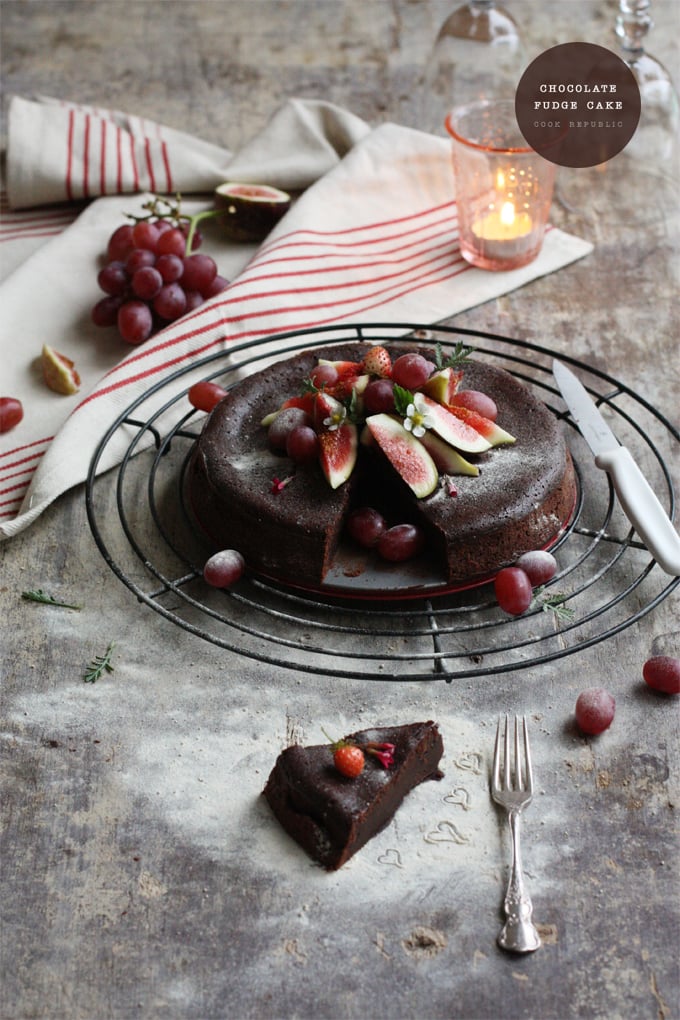 Chocolate Fudge Brownie Cake - Cook Republic