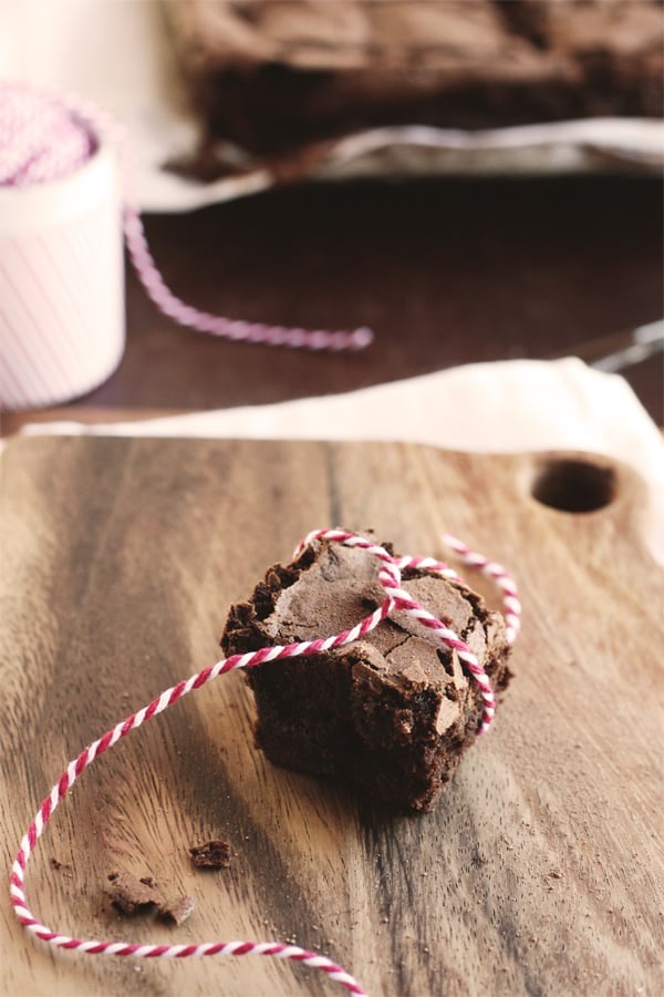 Chocolate Prune Brownie