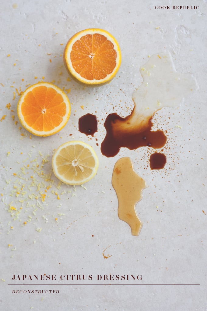 Japanese Citrus Dressing Deconstructed - Cook Republic