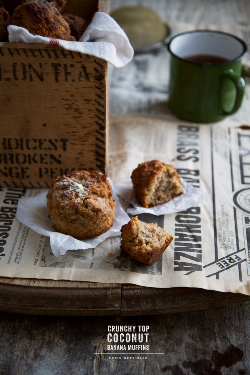 Coconut Flour & Banana Muffins