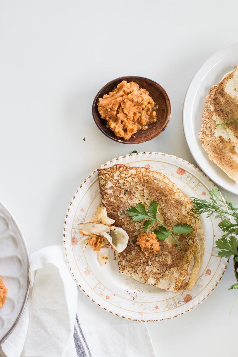 Coconut Dosas - Cook Republic