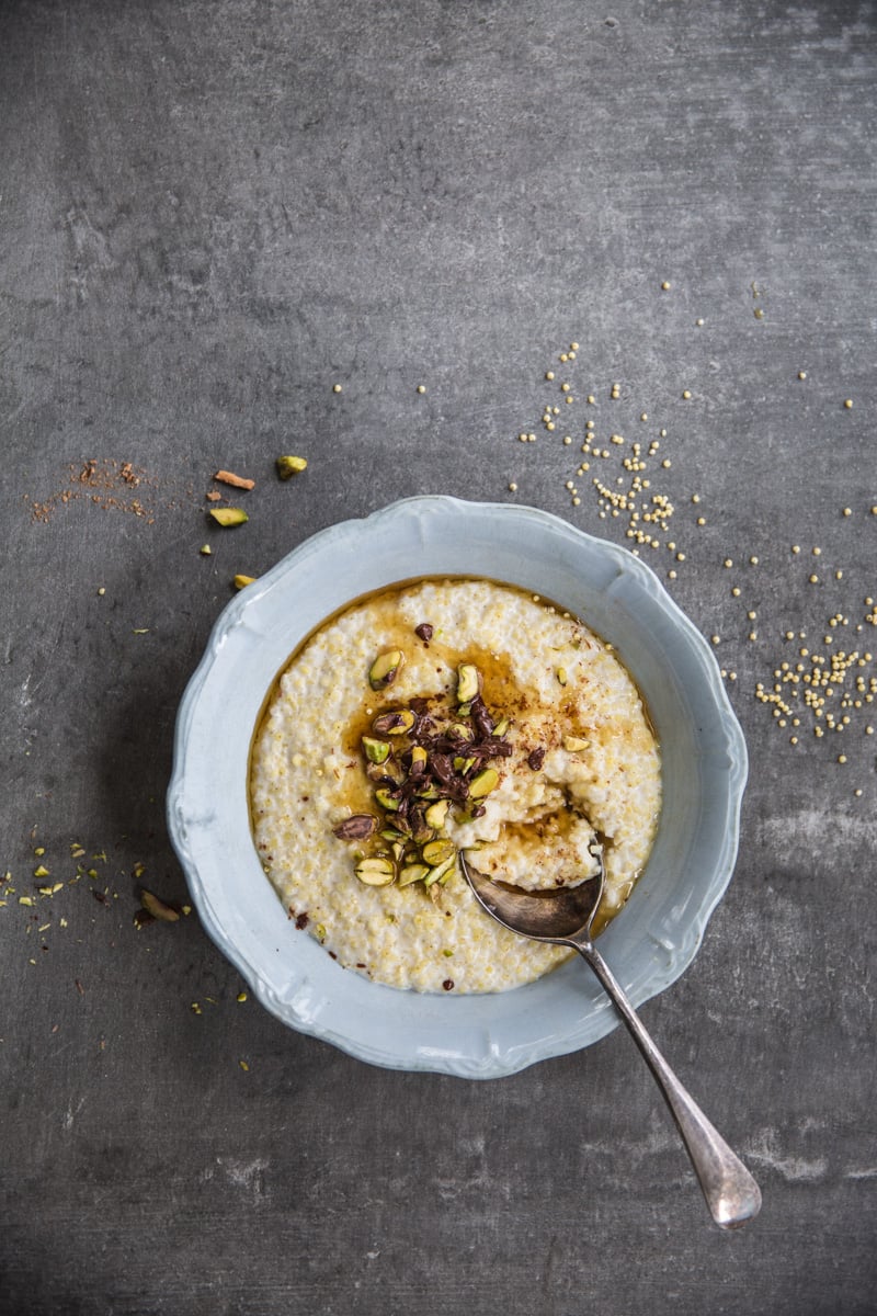 Creamy Coconut Millet Porridge - Cook Republic