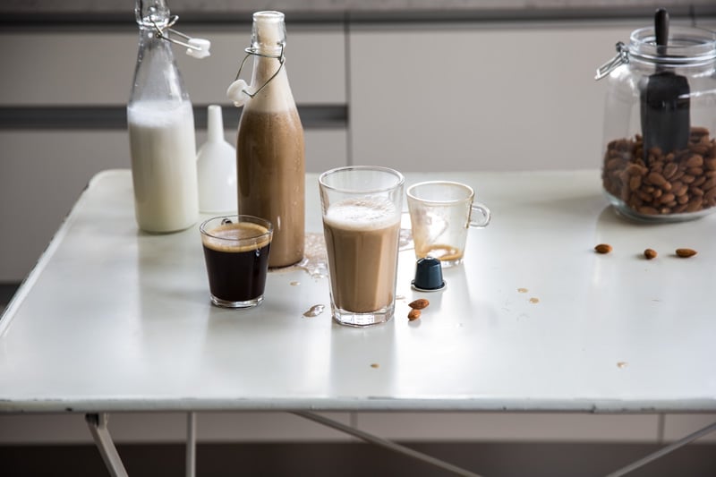 Coffee Almond Milk - Cook Republic