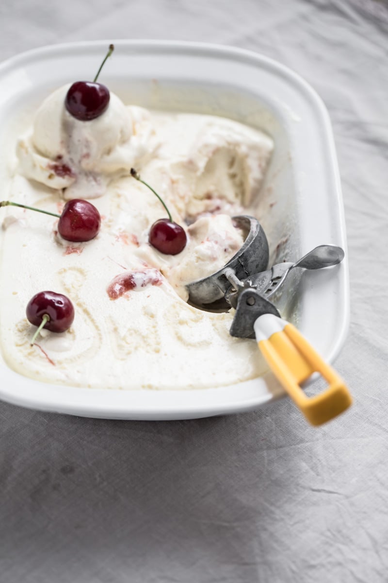 Condensed Milk And Jam Ice Cream - Photo & Styling, Sneh Roy