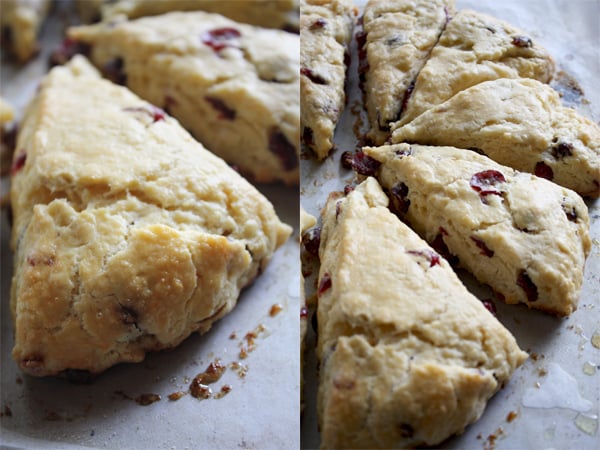 Baked scones!