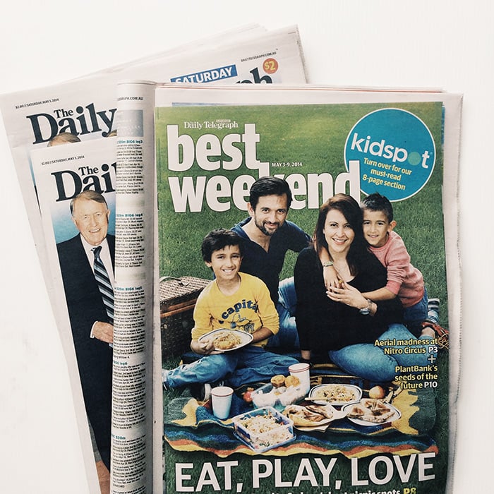 Daily Telegraph Tasty Express Feature