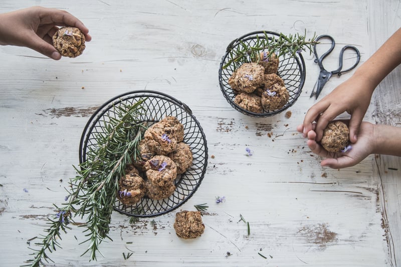 Date Walnut Chia Cookies - Cook Republic