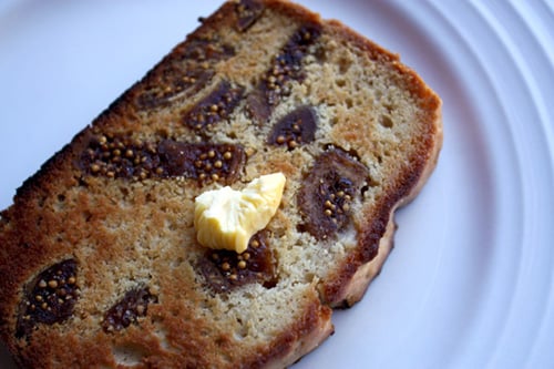 Caramel Cinnamon And Fig Loaf Toasted