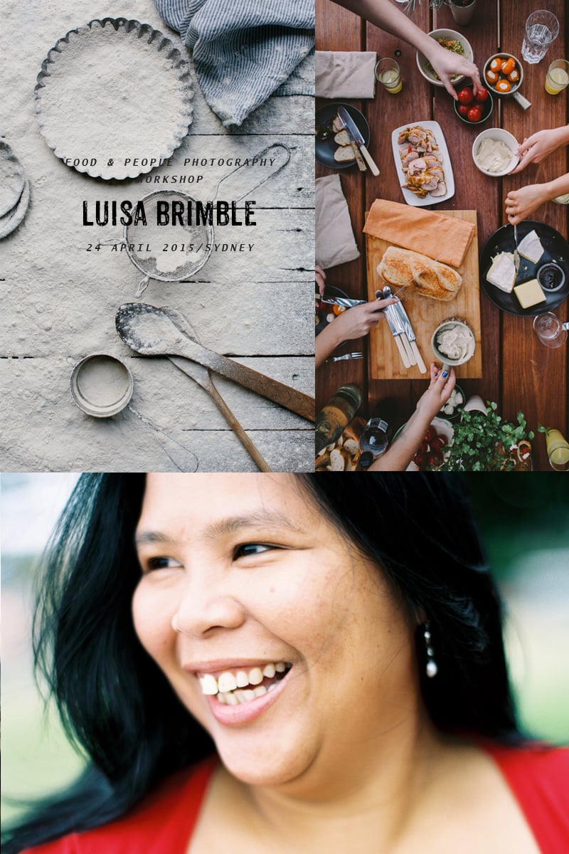People And Food Photography Workshop With Luisa Brimble (Sydney) - April 24, 2015