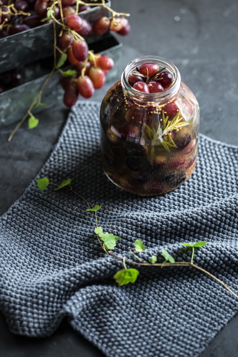 Grape Pickle With Rosemary And Star Anise - Cook Republic