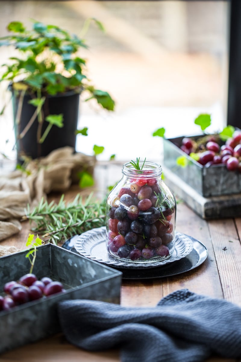 Grape Pickle With Rosemary And Star Anise - Cook Republic