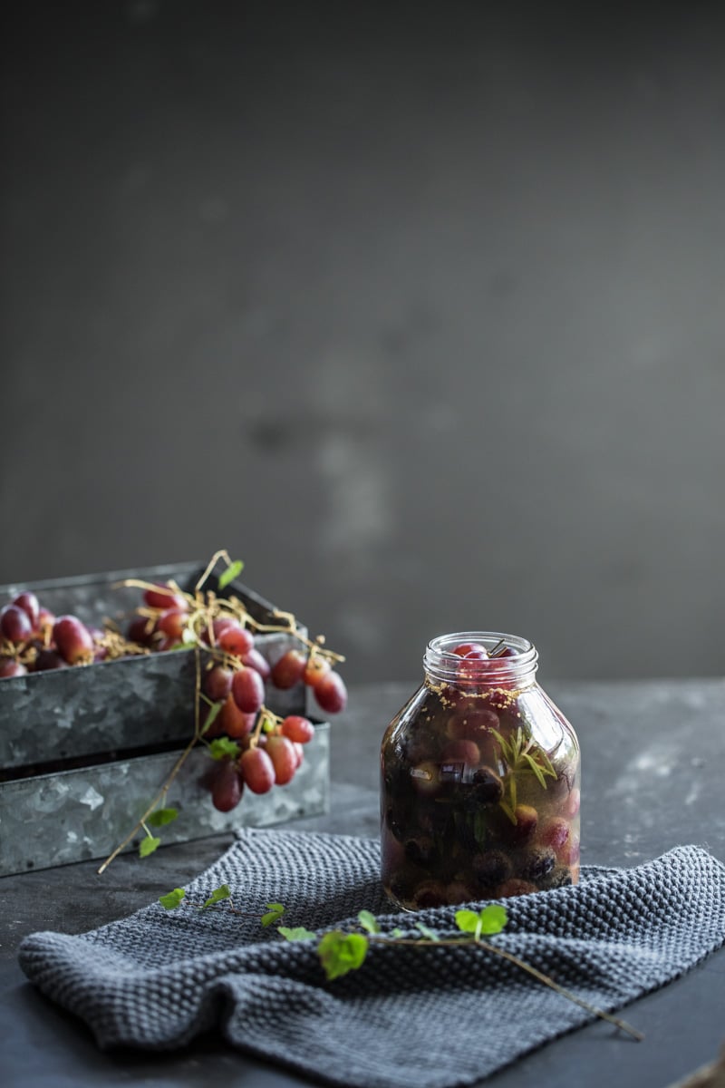 Grape Pickle With Rosemary And Star Anise - Cook Republic