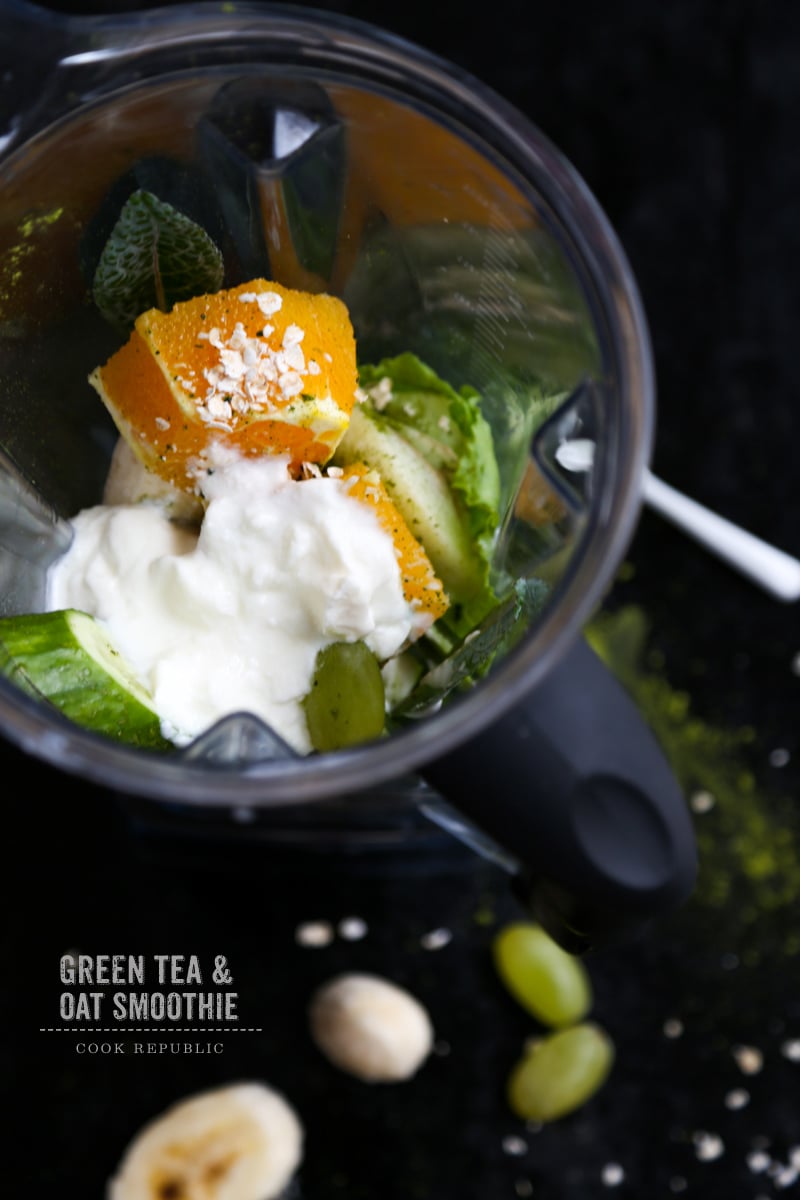 Green Tea Smoothie - Cook Republic