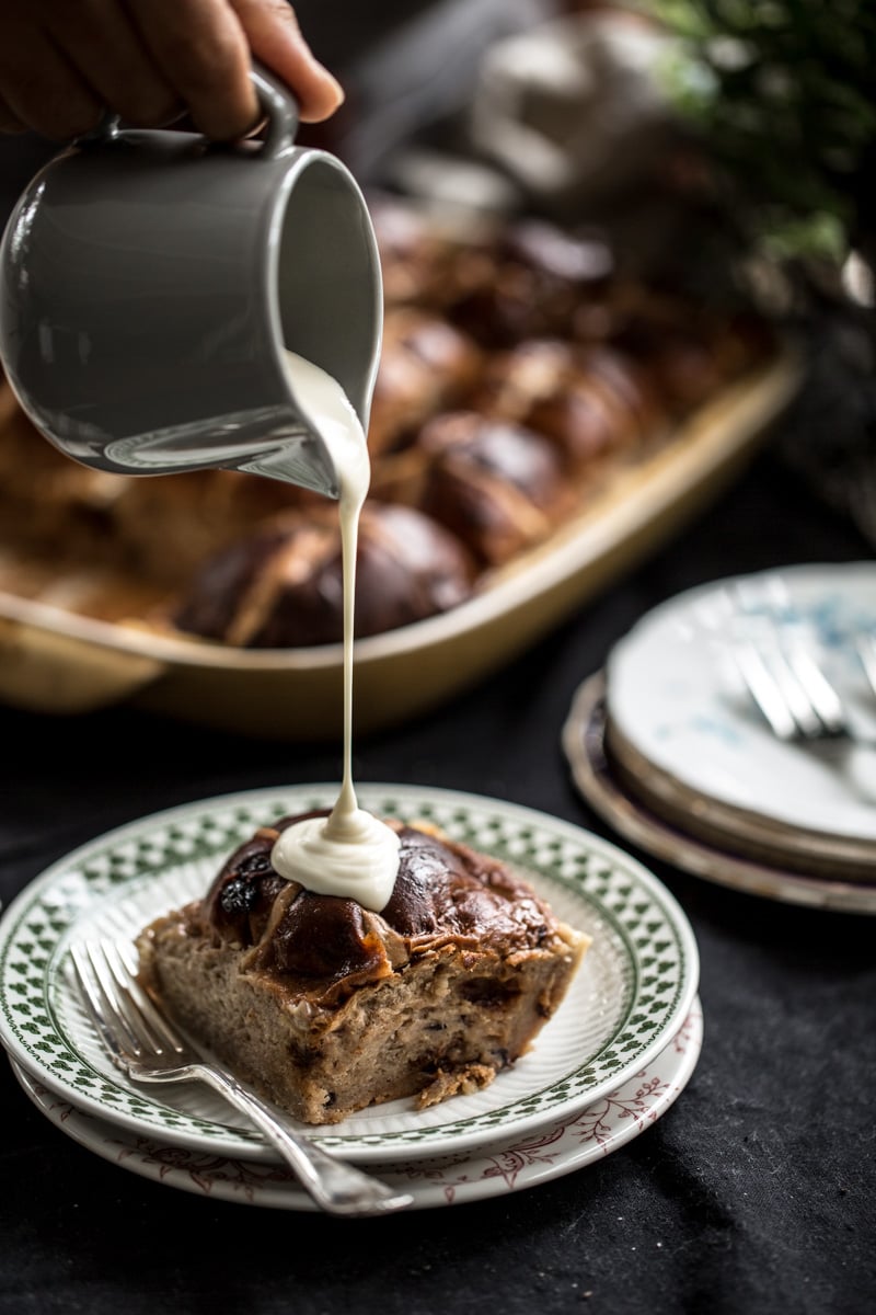 Hot Cross Bun And Nutmeg Tray Bake - Cook Republic