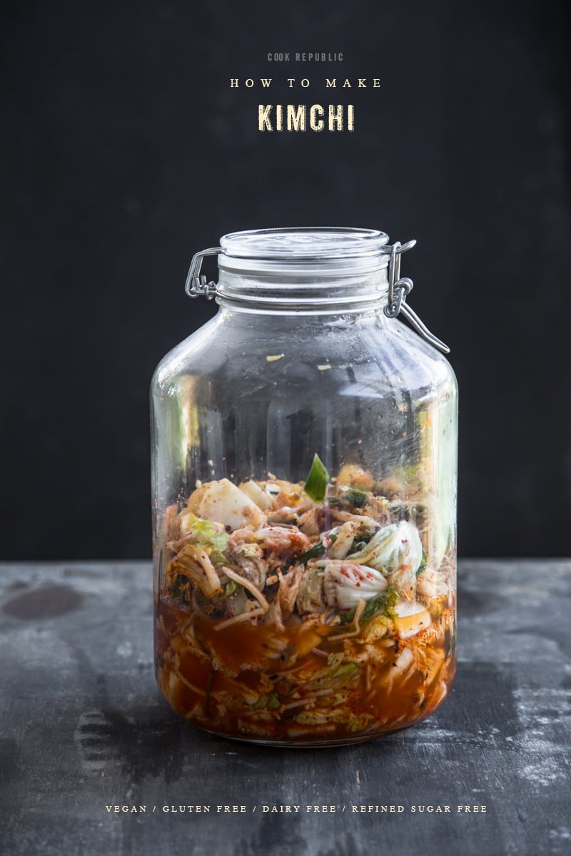 How To Make Vegan Kimchi - Cook Republic