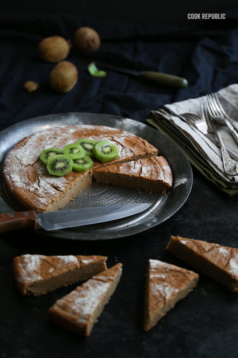 Kiwi Banana Spelt Cake - Cook Republic