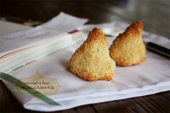 Coconut And Lime Macaroons