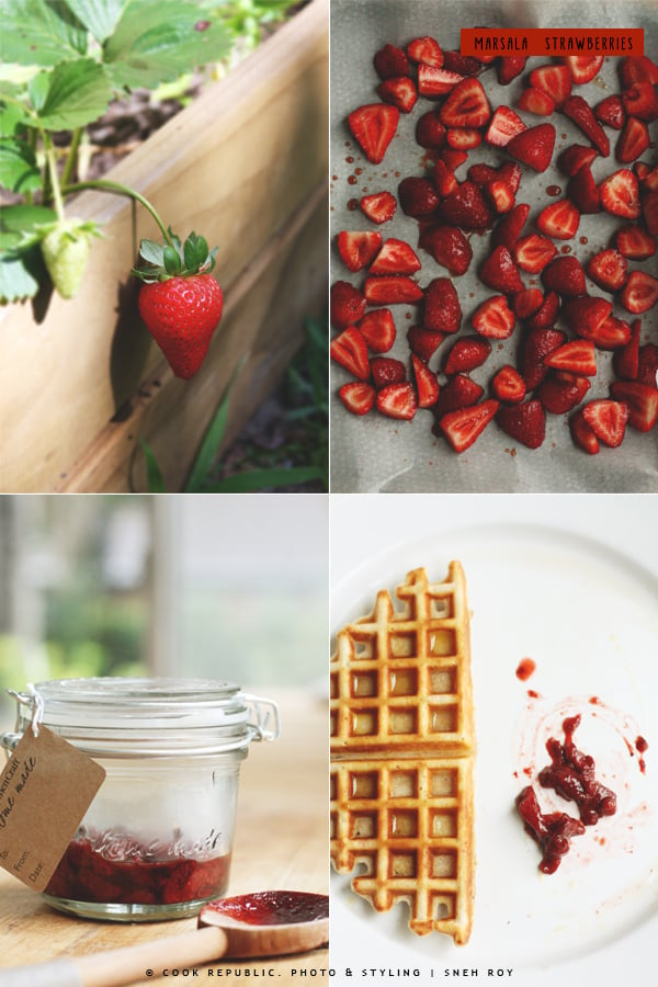 Marsala Strawberries - Garden To Jar