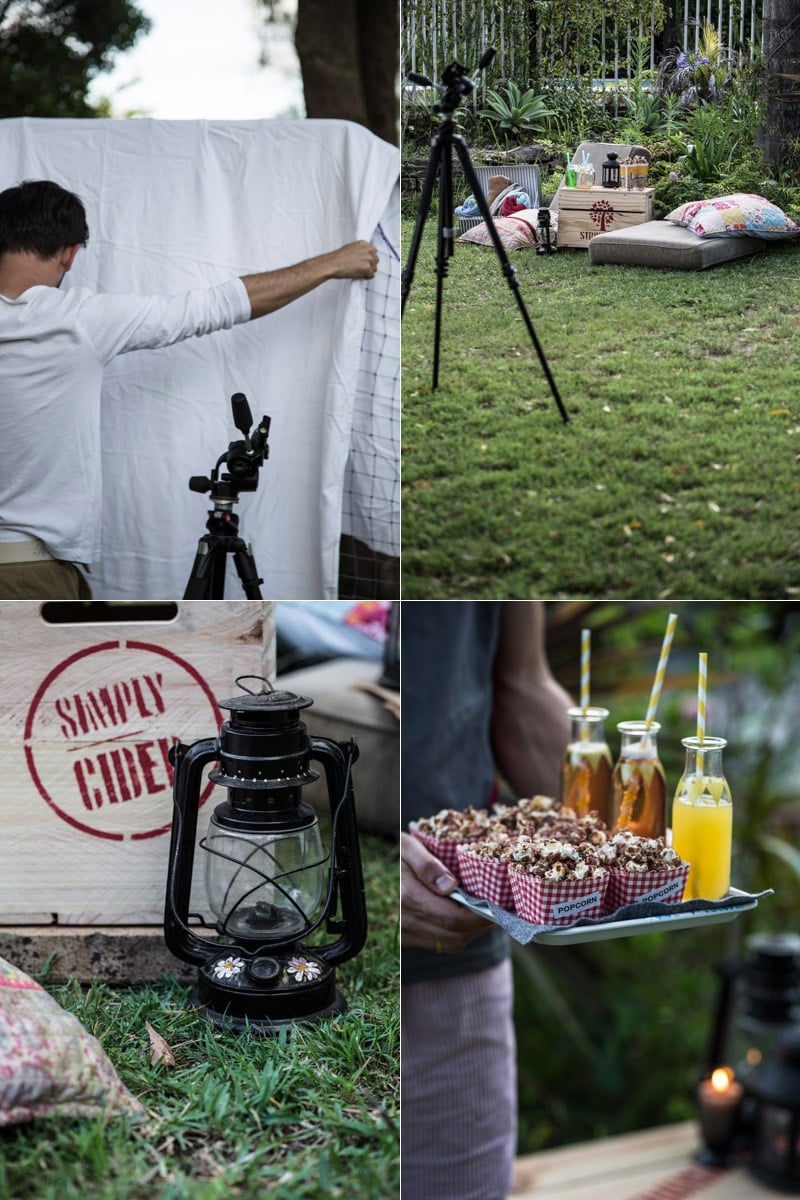 Backyard Movie Night & Chocolate Popcorn - Sneh Roy, Photography