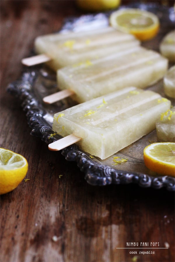 Nimbu Pani Pops - Cook Republic