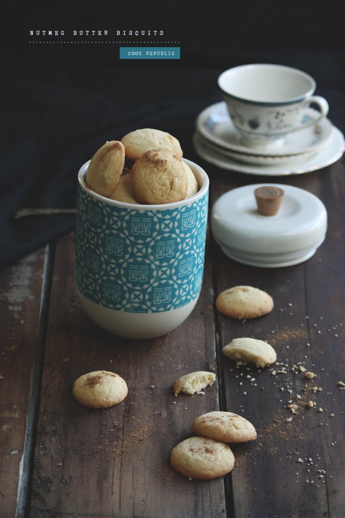 Nutmeg Butter Biscuits - Cook Republic