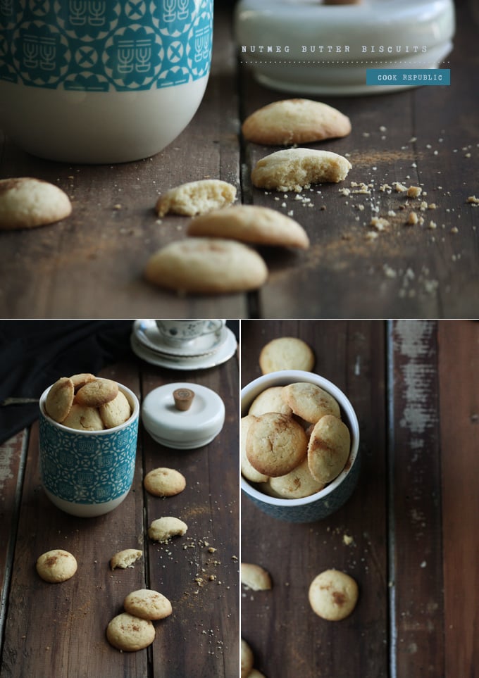 Nutmeg Butter Biscuits - Cook Republic