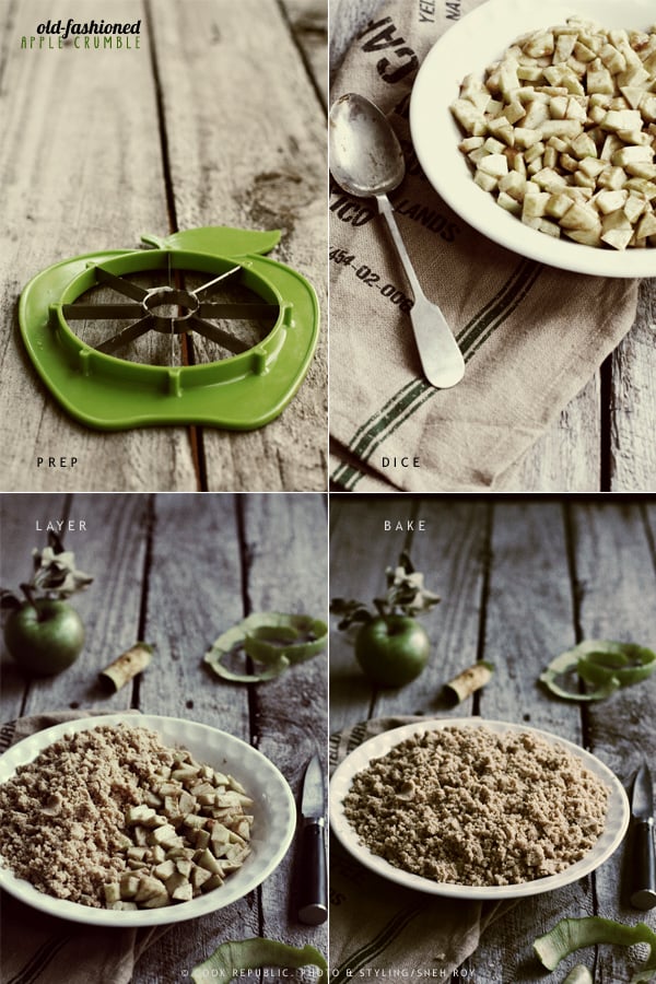 Old Fashioned Apple Crumble