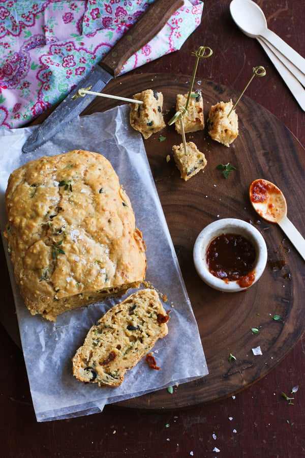 Olive Parmesan Herb Loaf