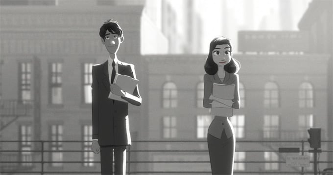 Paperman Animated Short by John Kahrs.