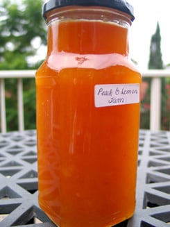 Peach And Lemon Jam