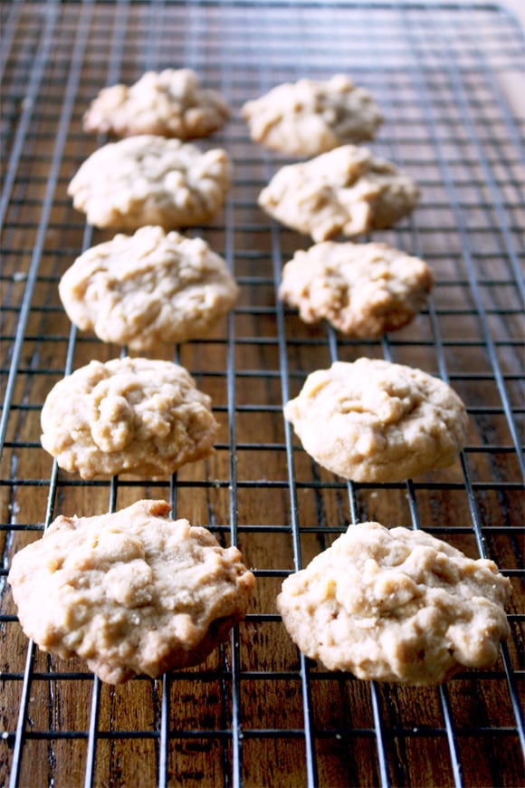 Peanut Butter And Oat Cookies