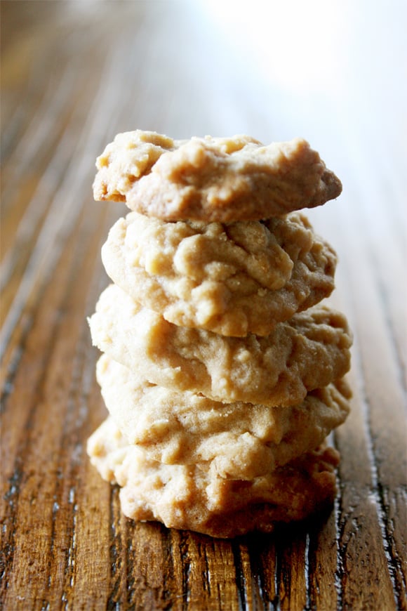 Peanut Butter Oat Cookies