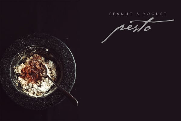 Peanut And Yogurt Pesto