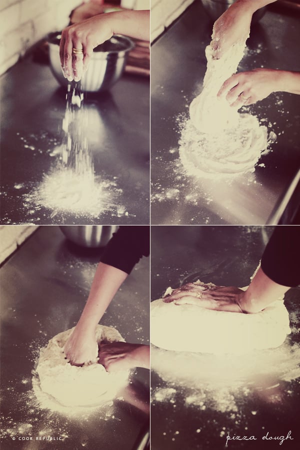 Making Basic Pizza Dough