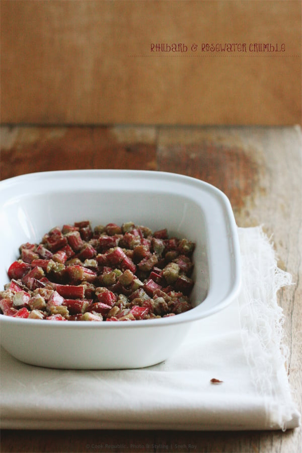 Rhubarb Crumble Filling