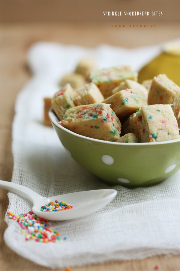 Sprinkle Shortbread - Cook Republic