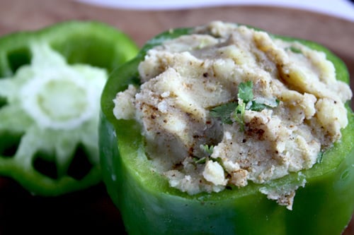 Stuffed Green Bell Pepper