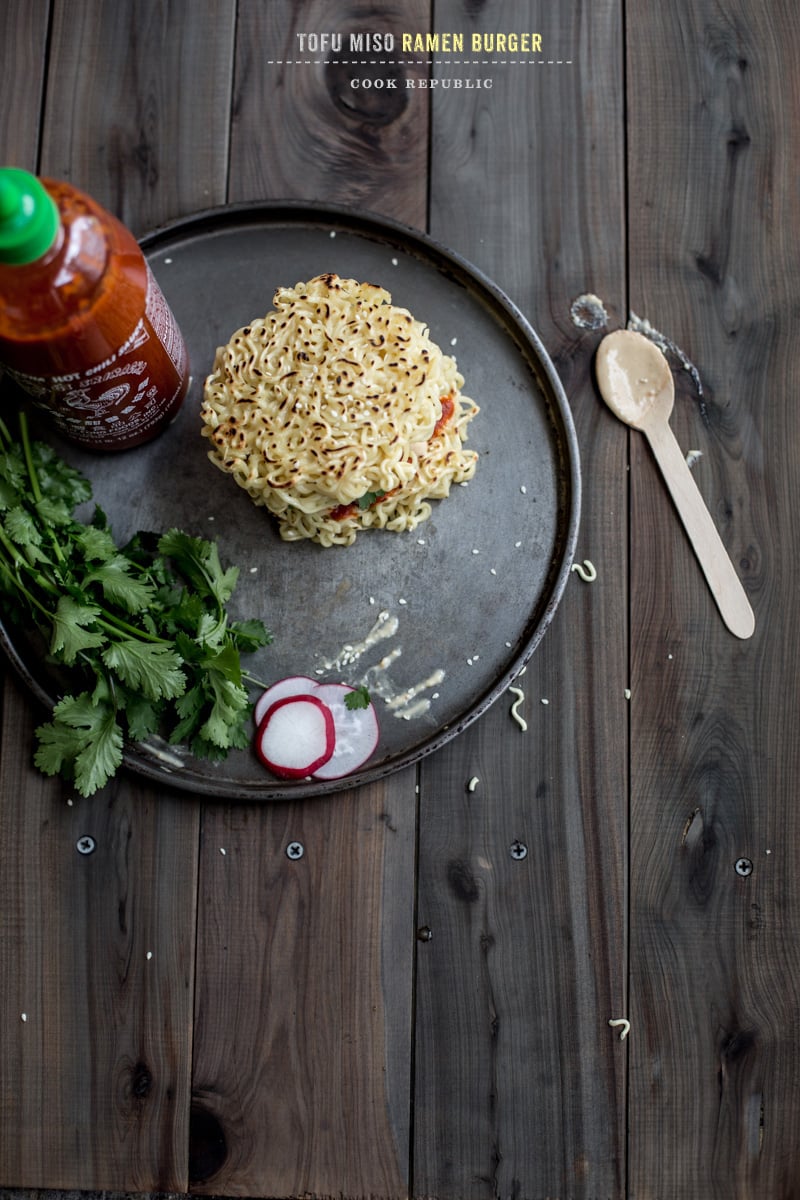 Tofu Ramen Burger - © Sneh Roy