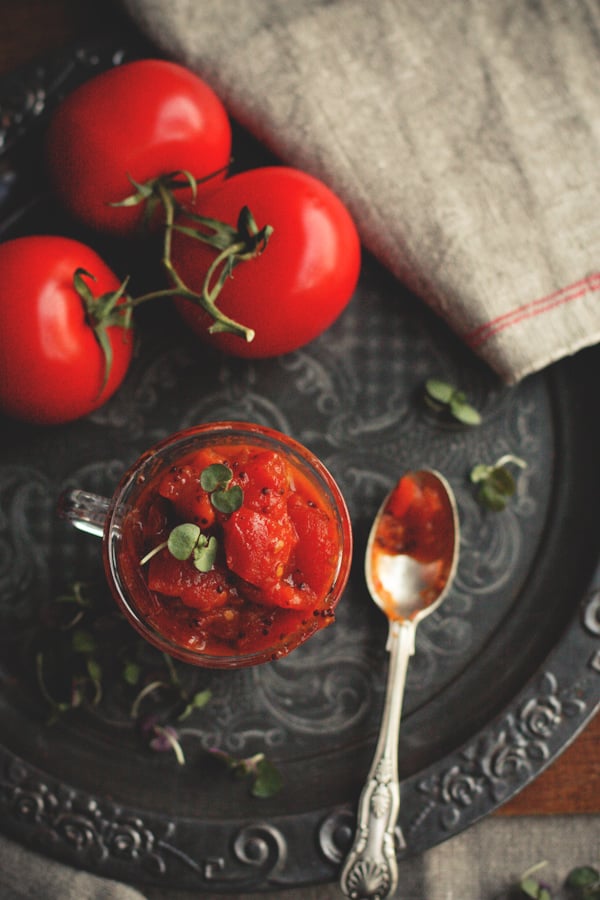 Tomato Mustard Chutney